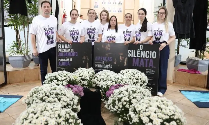 Maripá promove ação de conscientização contra a violência à mulher mesmo com chuva