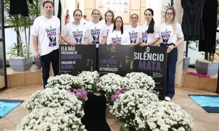 Maripá promove ação de conscientização contra a violência à mulher mesmo com chuva