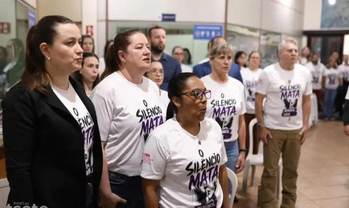 Maripá promove ação de conscientização contra a violência à mulher mesmo com chuva
