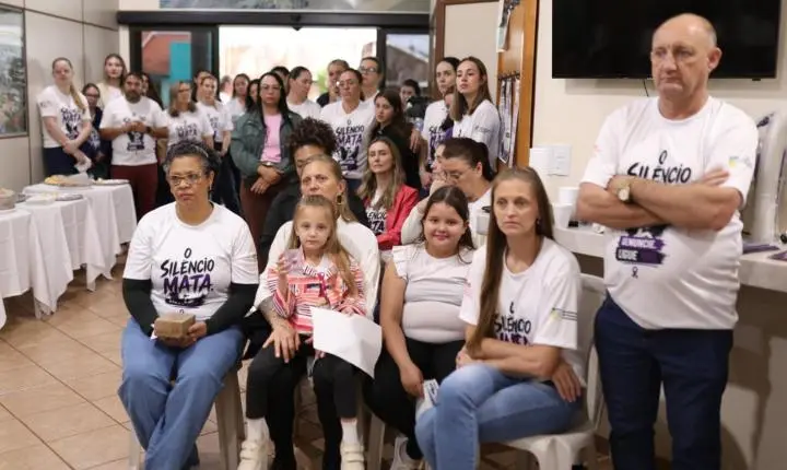 Maripá promove ação de conscientização contra a violência à mulher mesmo com chuva