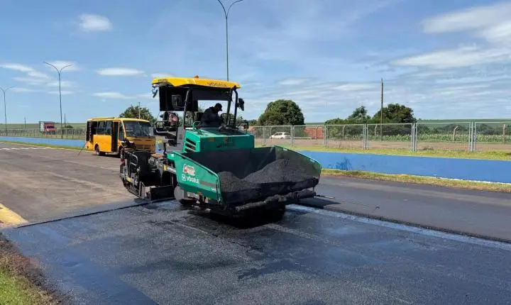 Maripá realiza ajustes finais na pista do Tratoródromo visando segurança no Arrancadão de Tratores