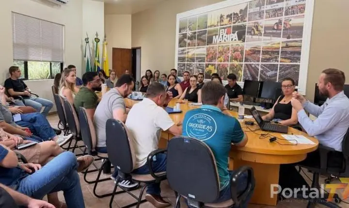 Maripá realiza reunião estratégica para fortalecer gestão e aprimorar processos licitatórios