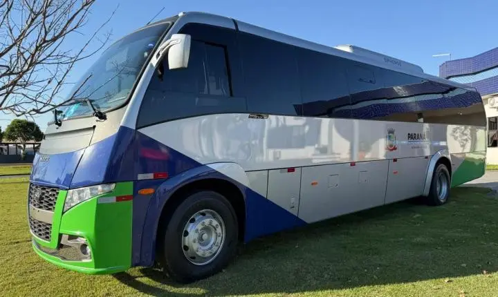 Maripá recebe novo ônibus para transporte de pacientes com investimento superior a R$ 700 mil