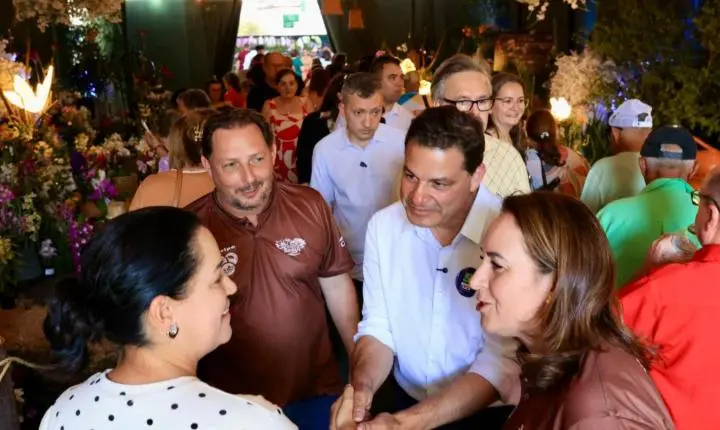 Maripá registra grande público já no primeiro dia da 26ª Festa das Orquídeas e do Peixe