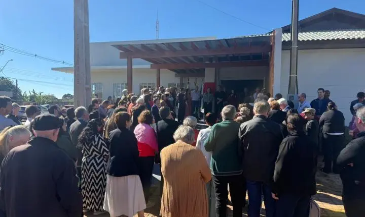 Maripá reinaugura Centro Comunitário dos Idosos de Candeia após ampla revitalização e investimento superior a R$ 800 mil