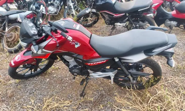 Motocicleta é apreendida após abordagem da PM em Palotina