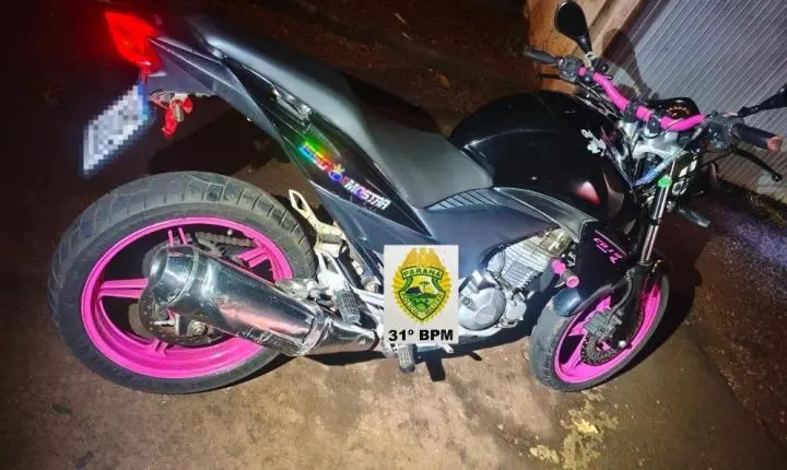 Motocicletas são recolhidas ao pátio em Palotina após constatação de irregularidades de trânsito