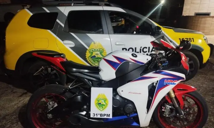 Motociclista é preso por embriaguez ao volante em Terra Roxa