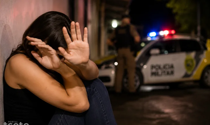 Mulher é agredida com barra de ferro durante evento em Palotina; suspeito foge em meio à multidão