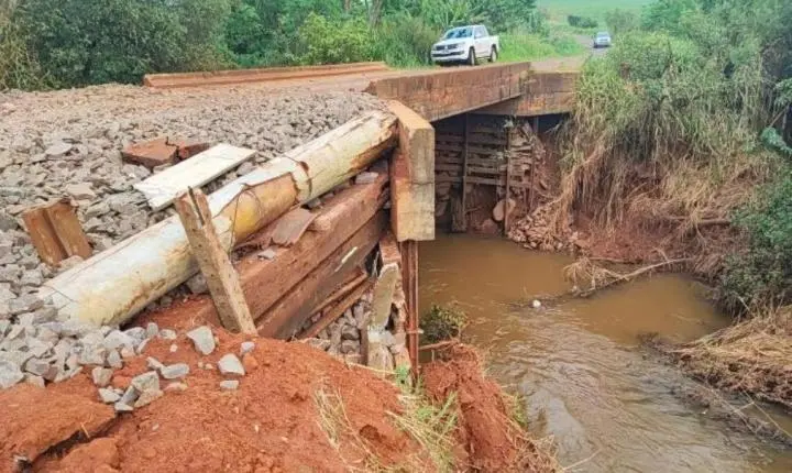 Município de Francisco Alves e o Estado vão pavimentar estrada e construir duas pontes