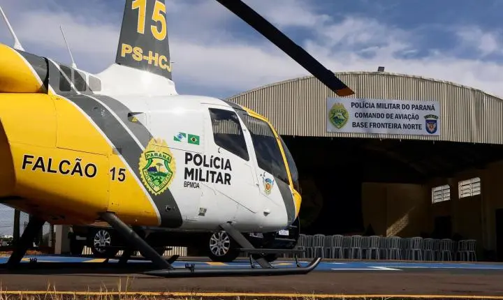 Nova base aérea da PMPR em Umuarama amplia presença policial no Noroeste e fronteira