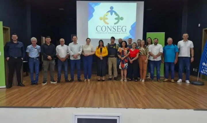 Nova diretoria do Conselho de Segurança de Maripá toma posse para gestão 2025–2027