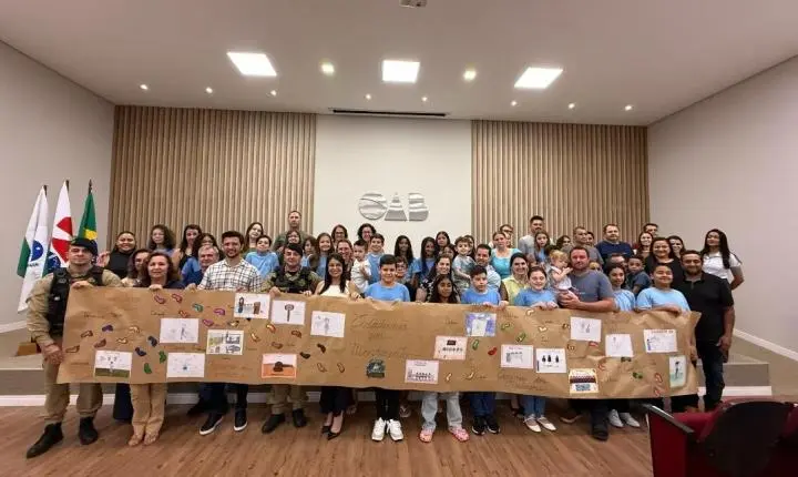 OAB Palotina encerra 2025 com mais de 300 estudantes atendidos em projetos de cidadania