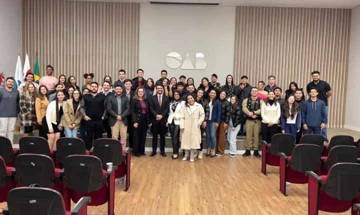 OAB Palotina encerra 2025 com mais de 300 estudantes atendidos em projetos de cidadania