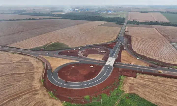 Obras do contorno viário de Palotina estão 91% concluídas