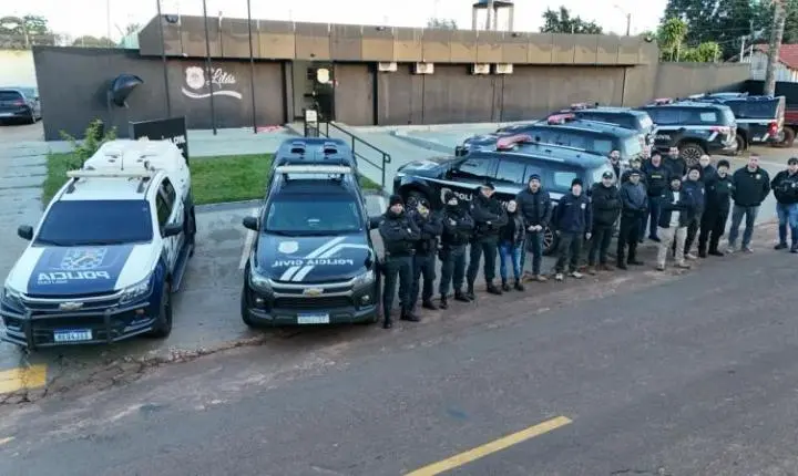 Operação contra furtos de caminhonetes cumpre mandados em Guaíra e no MS