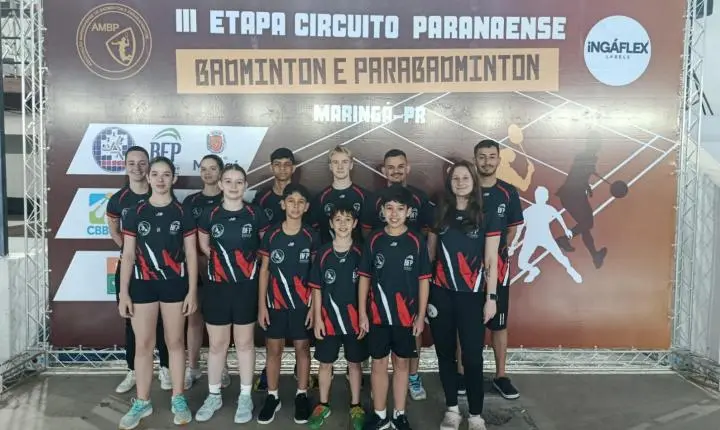 Palotina Badminton conquista seis medalhas no Circuito Paranaense em Maringá