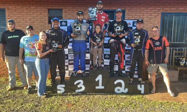Palotina conhece os campeões da temporada 2026 da Velocidade na Terra