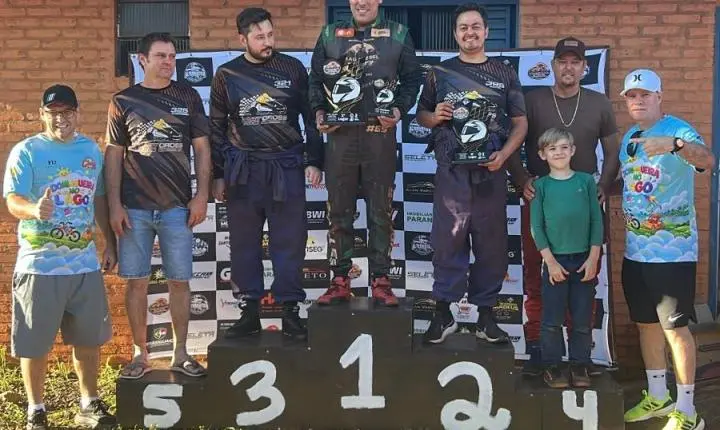 Palotina conhece os campeões da temporada 2026 da Velocidade na Terra
