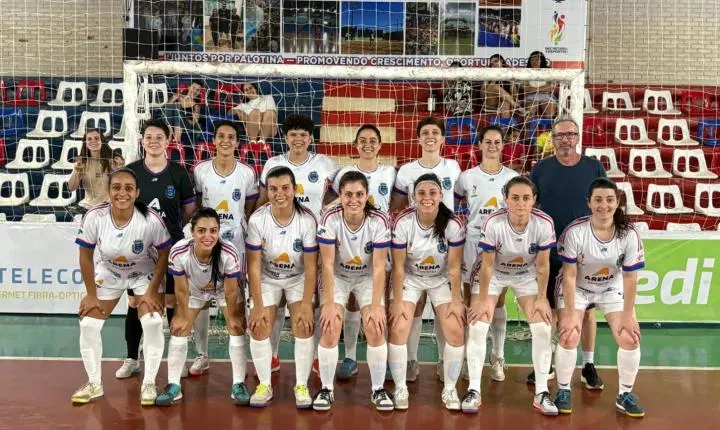 Palotina disputa semifinal da Copa Amop de Futsal Feminino e se prepara para decisão do terceiro lugar