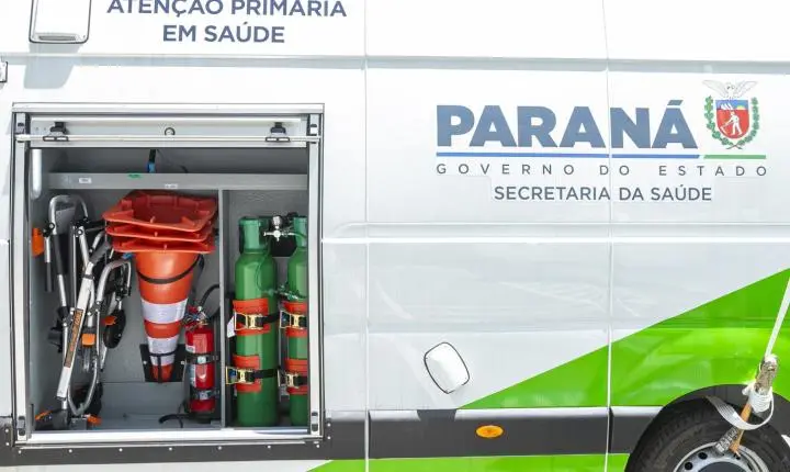 Palotina é contemplada com nova ambulância UTI móvel em entrega histórica do Governo do Paraná