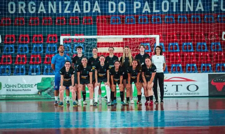 Palotina estreia na Copa AMOP de Futsal Feminino no próximo sábado