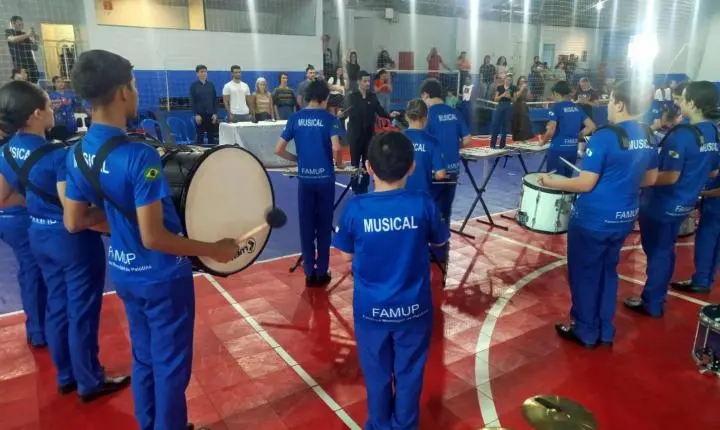 Palotina reúne corporações da região no II Festival de Bandas e Fanfarras