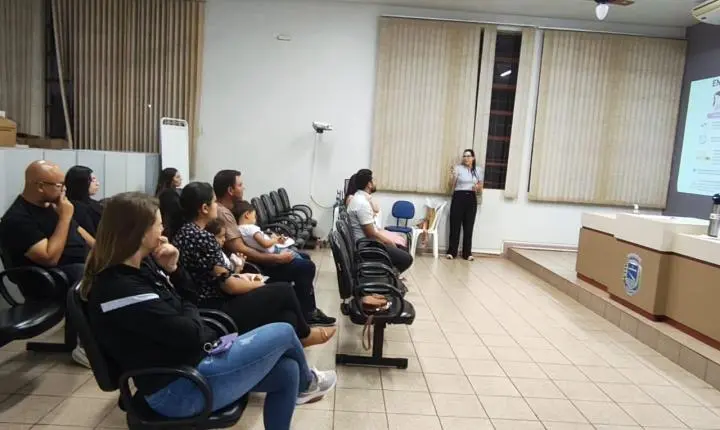 Palotina: Secretaria de Saúde promove palestra sobre alimentação na gravidez para gestantes