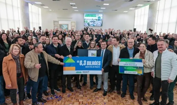 Palotina será contemplada com novo colégio estadual em programa de R$ 6,3 bilhões do Governo do Paraná