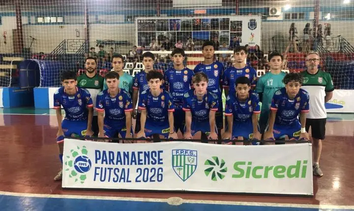 Palotina Sub-17 é derrotado pelo Goioerê pelo Campeonato Estadual de Futsal