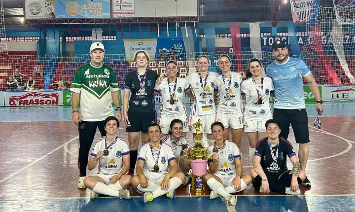 Palotina vence Mercedes e garante terceiro lugar na Copa Amop de Futsal Feminino