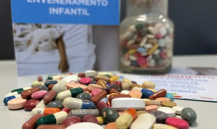 Paraná registra quase 2 mil casos de intoxicação infantil em 2026