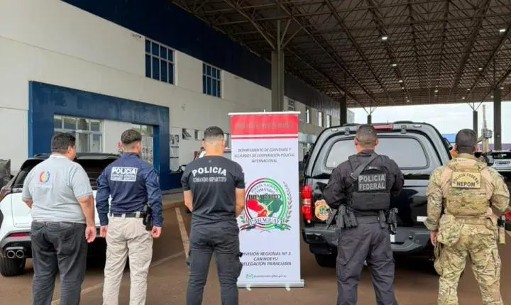 PF e Polícia Nacional do Paraguai capturam brasileiro foragido