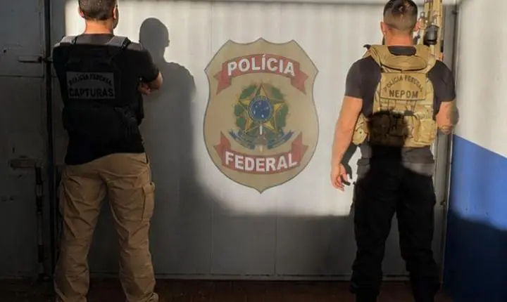 PF prende homem procurado por tráfico de drogas em Guaíra