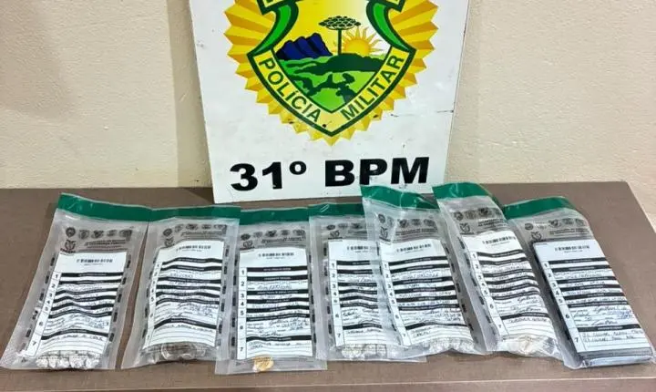 PM prende homem e apreende adolescente por tráfico de drogas em Palotina