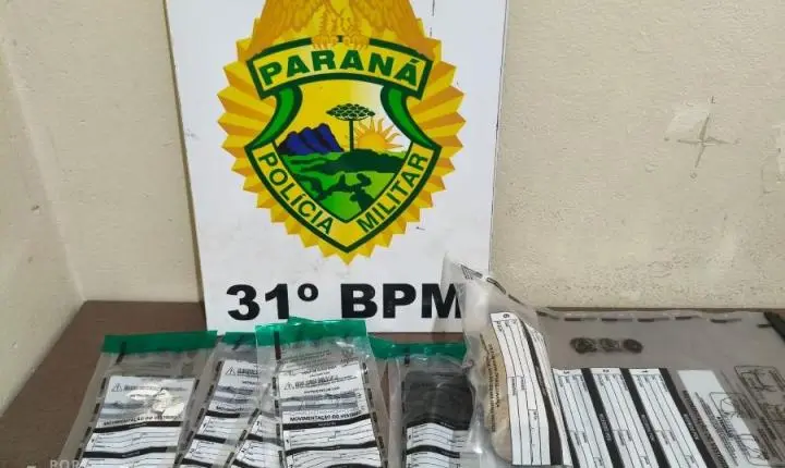 Polícia flagra ponto de tráfico e conduz suspeitos à delegacia em Palotina