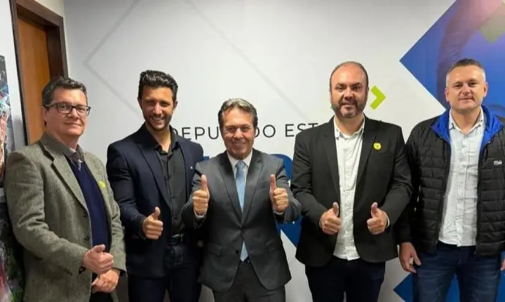 Prefeito Rodrigo Ribeiro articula em Curitiba investimentos para infraestrutura, saúde e desenvolvimento de Palotina