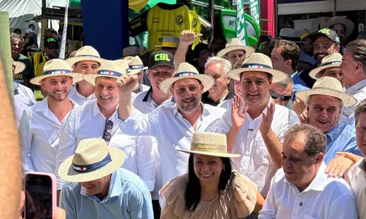 Prefeito Rodrigo Schanoski lidera articulações no Show Rural Coopavel e celebra investimento histórico para Maripá