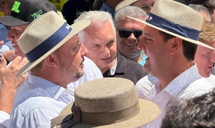 Prefeito Rodrigo Schanoski lidera articulações no Show Rural Coopavel e celebra investimento histórico para Maripá