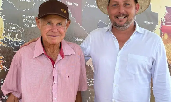 Prefeito Rodrigo Schanoski lidera articulações no Show Rural Coopavel e celebra investimento histórico para Maripá