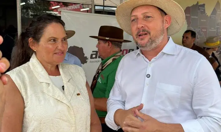Prefeito Rodrigo Schanoski lidera articulações no Show Rural Coopavel e celebra investimento histórico para Maripá