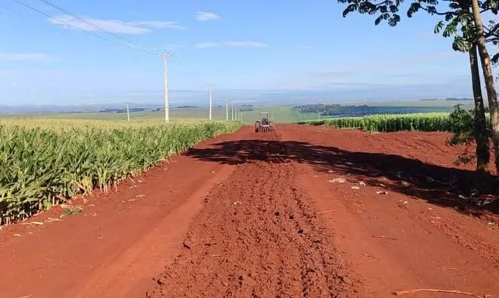 Prefeitura de Palotina intensifica melhorias em estradas rurais