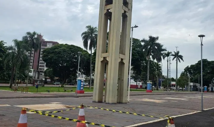 Prefeitura de Palotina reforma rampas de acessibilidade em praças públicas