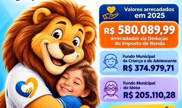 Prestação de contas da Campanha de Incentivo Fiscal reforça importância das doações ao Fundo da Criança e do Adolescente e ao Fundo do Idoso