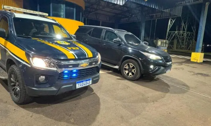 PRF prende motorista com caminhonete adulterada durante abordagem em Terra Roxa