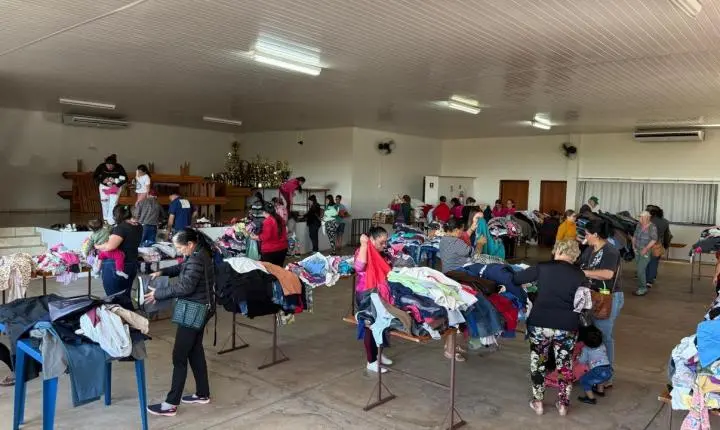 Programa Aquece Maripá realiza distribuição de roupas e beneficia famílias do município