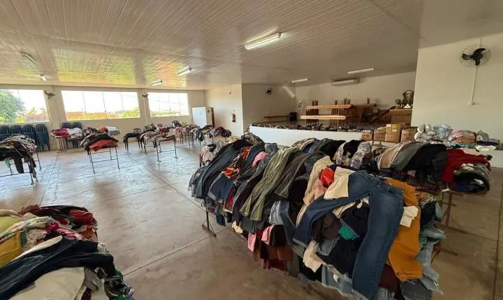 Programa Aquece Maripá realiza distribuição de roupas e beneficia famílias do município