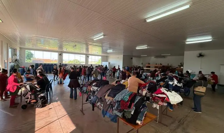 Programa Aquece Maripá realiza distribuição de roupas e beneficia famílias do município
