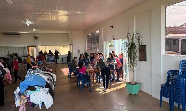 Programa Aquece Maripá realiza distribuição de roupas e beneficia famílias do município