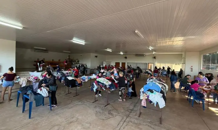 Programa Aquece Maripá realiza distribuição de roupas e beneficia famílias do município